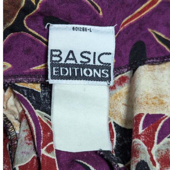 Vintage Tropical Corset Back Wide Leg Romper Sleeveless Button Down Womens Small - Picture 6 of 6